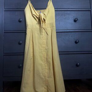 Women's Sundress in Yellow Size S